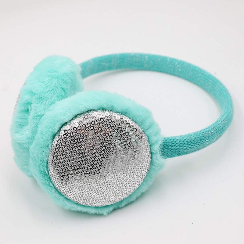 Ztl Kids Knit Earmuffs Winter Outdoor Plush Ear Warmers for Boys Girls 4-16 Years - Image 2